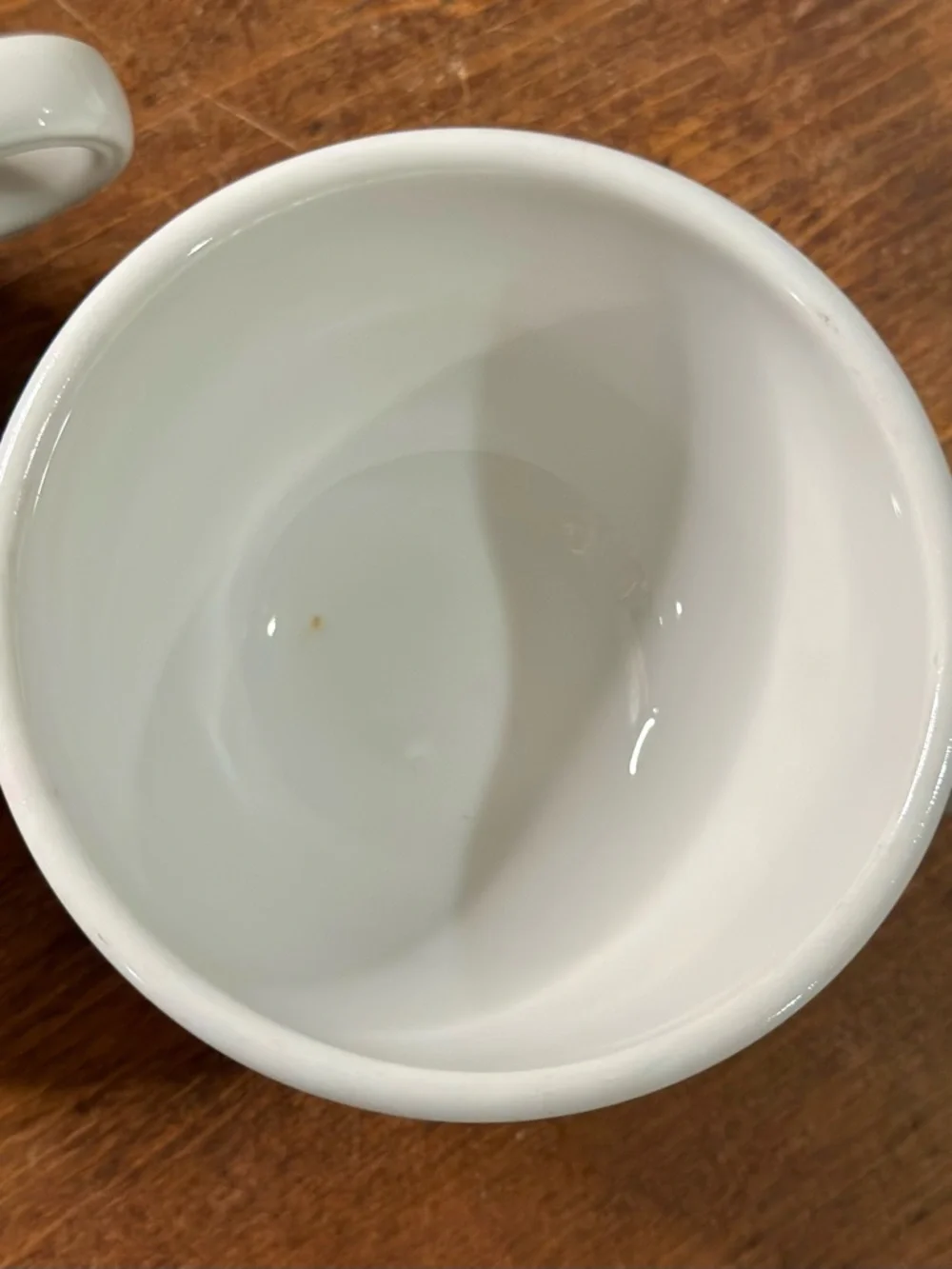 Vintage Shenango China Cups Blue Leaf Restaurant Ware